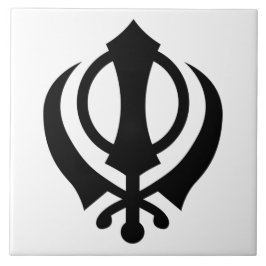 Azulejo Sikh Khanda