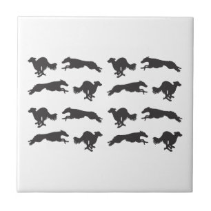 Azulejo Silken Windhounds Corriendo 