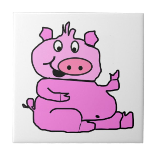 AZULEJO SILLY PIGGY (Frente)