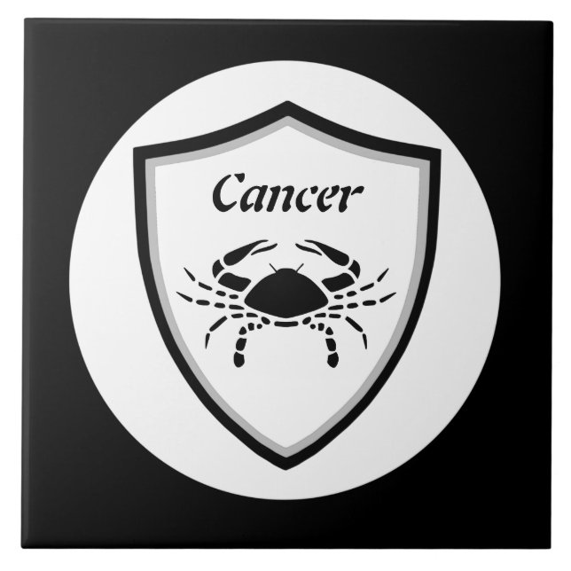Azulejo Símbolo de cáncer        (Frente)