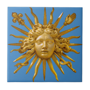 Azulejo Símbolo de Luis XIV el Rey Sol