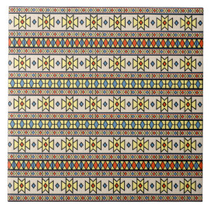 Azulejo Símbolo de Mariposa Amarilla del Suroeste Fondo Be