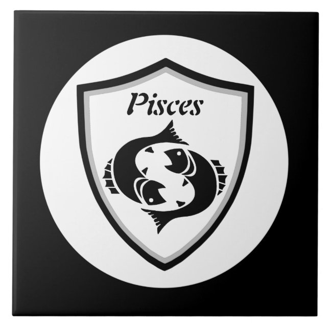 Azulejo Símbolo de Pisces       (Frente)