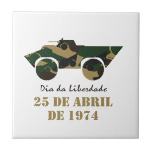Azulejo Símbolo de vehículo militar de la Revolución del 2