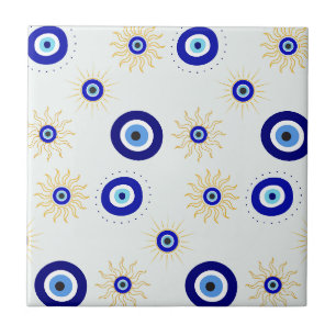 Azulejo Símbolo del Ojo Malo
