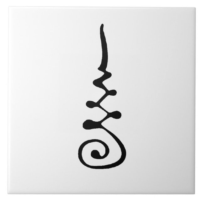 Azulejo Símbolo unalom (Frente)