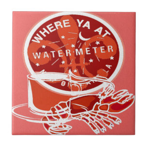 Azulejo Símbolos del arte de New Orleans