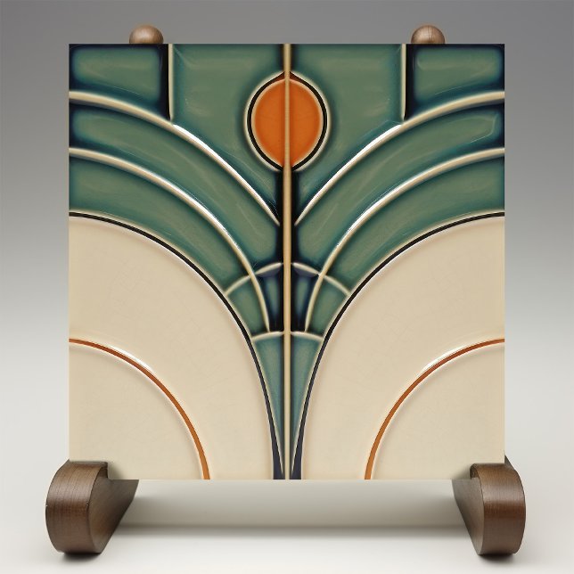 Azulejo Simetría Geométrica Abstracta de la Modernidad de  (Subido por el creador)