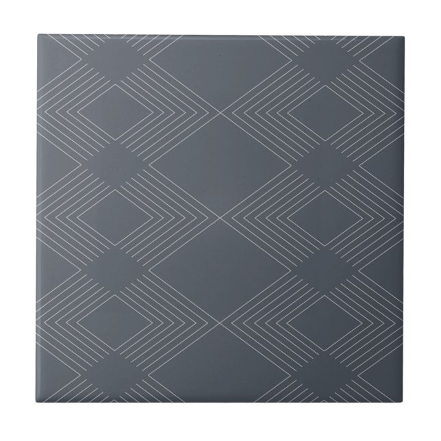 Azulejo Simple, elegant, urban, chic line graphic pattern (Frente)
