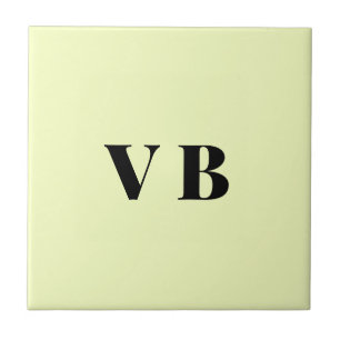 Azulejo simple minimal color sólido personalizado pastel p