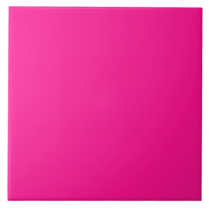 Azulejo Simple Neon Moderno Fluorescente Rosa