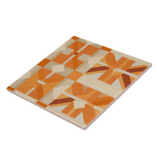 Azulejo Sinfonía de Apricot Radiant Reverie
