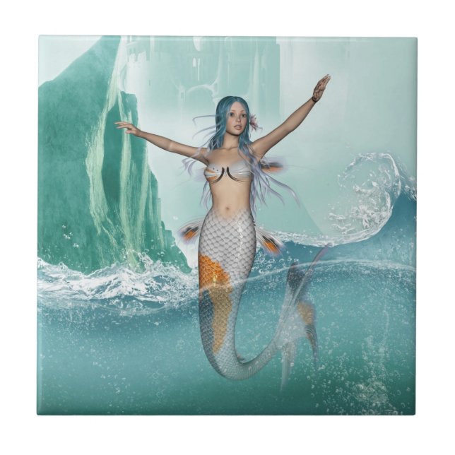 Azulejo Sirena (Frente)