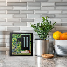 Azulejo Sirena de Koloman Moser