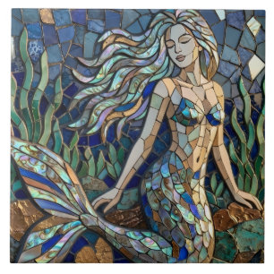 Azulejo Sirena Mosaico