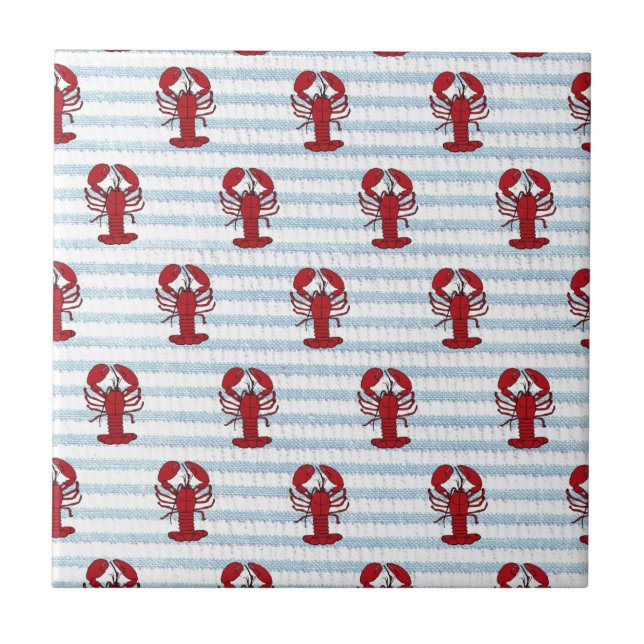 Azulejo sirsaca de la langosta (Frente)