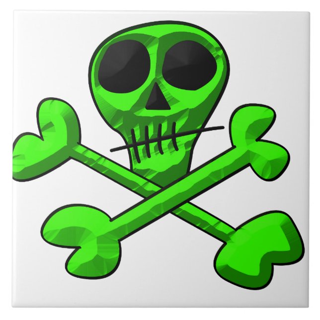 Azulejo skull   (Frente)