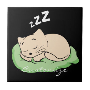 Azulejo Sleeping Kitty Thunder_Cove