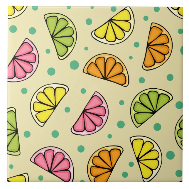 Azulejo Slices Citrus (Frente)