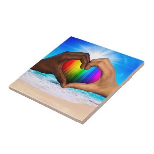 Azulejo SlipperyJoe es un hombre interracial de dos manos.