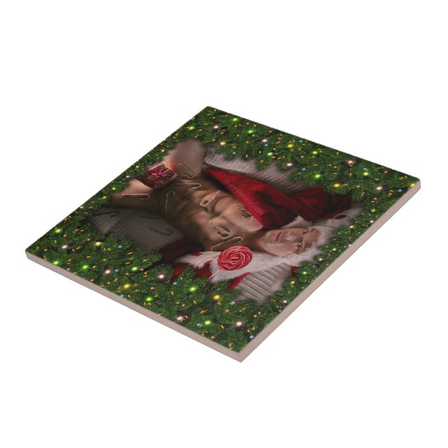 Azulejo SlipperyJoe torso macho 6 paquete estomacal torso  (Lado)