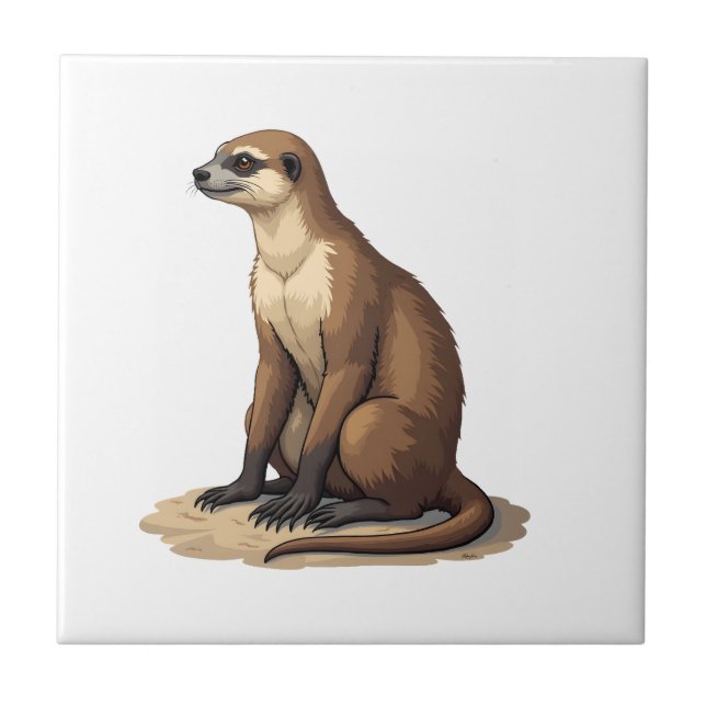 Azulejo Sloth Antique Engraving Retro Graphic (2) (Frente)