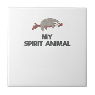 Azulejo Sloth es mi animal espiritual