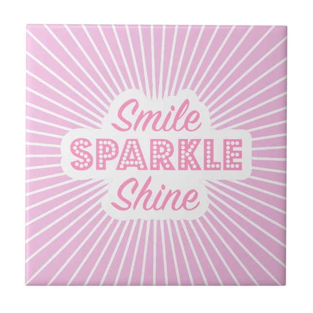 Azulejo Smile Sparkle Shine (Frente)