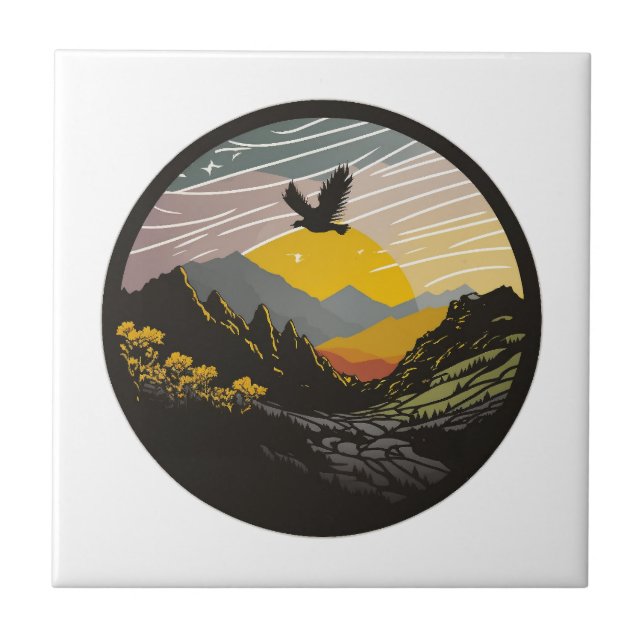 Azulejo Snowdonia (Frente)