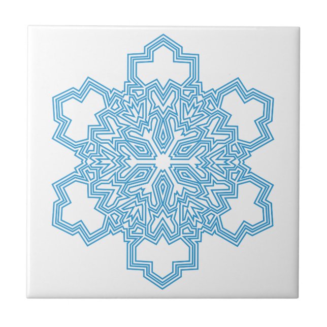 Azulejo Snowflake (Frente)
