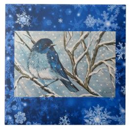 Azulejo Snowley Bluebird Tile