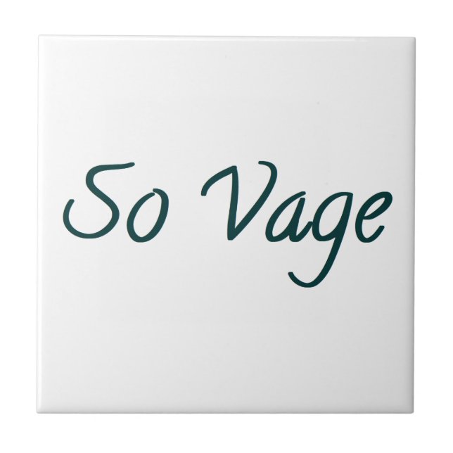 Azulejo so vage (Frente)