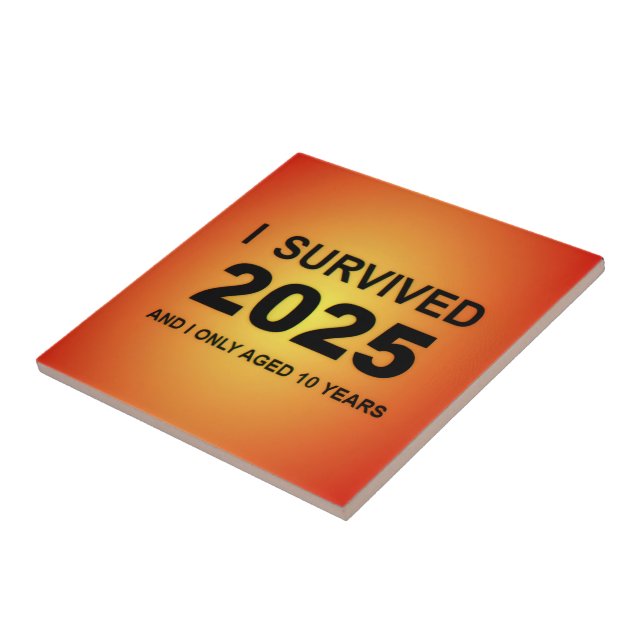 Azulejo Sobreviví 2025 (Lado)