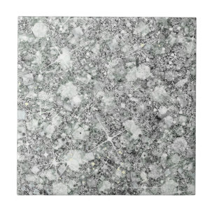 Azulejo Sofisticado color plateado Faux Purpurina sólido