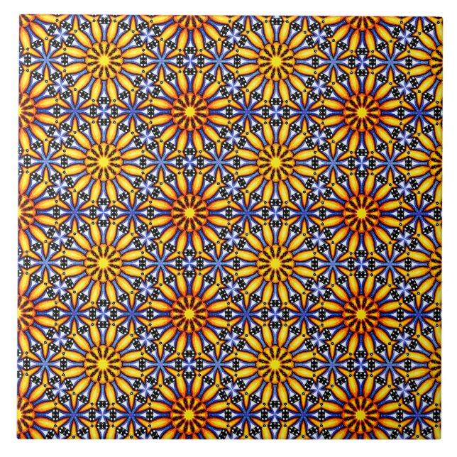 Azulejo Sol celeste (Frente)