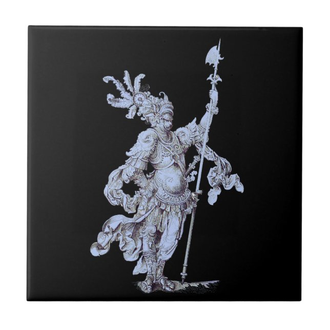 Azulejo Soldado del siglo XVII (Frente)