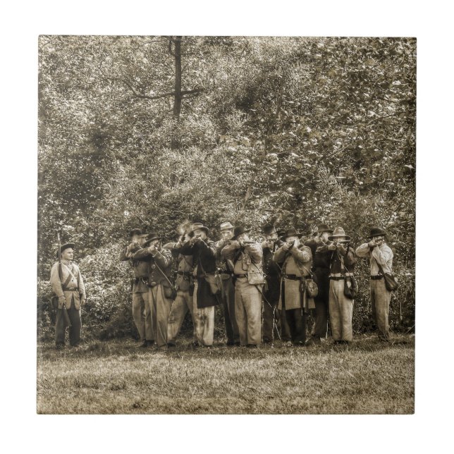 Azulejo Soldados de la guerra civil (Frente)