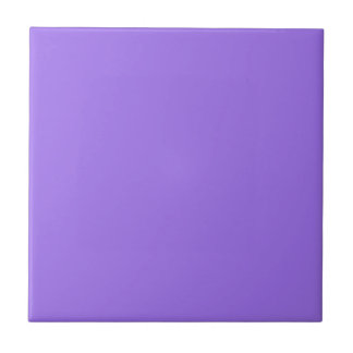 Azulejo Solid Bright Lavender Purple Tile