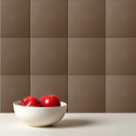 Azulejo Solid cocoa brown<br><div class="desc">Solid cocoa brown design.</div>