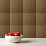 Azulejo Solid coffee brown<br><div class="desc">Solid color coffee brown design.</div>