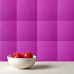 Azulejo Solid color neon purple<br><div class="desc">Trendy simple design in neon purple solid color.</div>