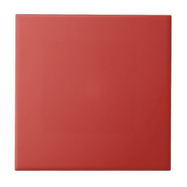 Azulejo Solid Crimson Red Color | #C83730