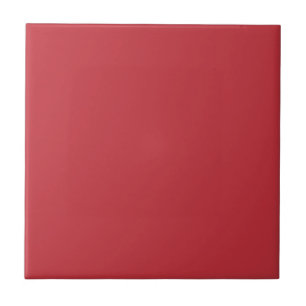 Azulejo Solid Deep Red Color   #c3313c Ceramic Tile