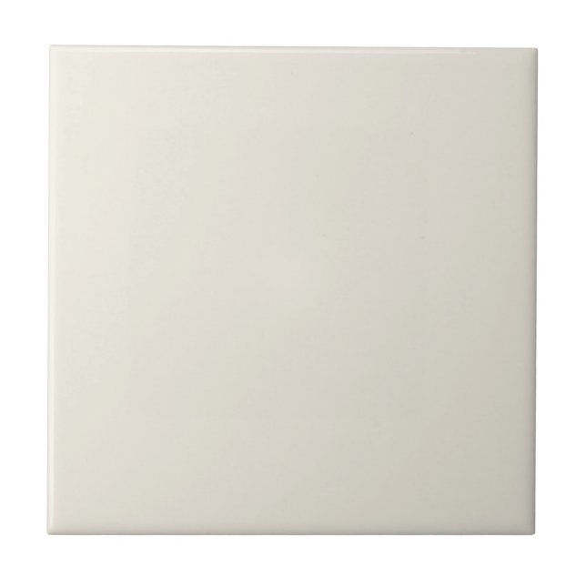 Azulejo Solid Ivory Color | #f1ede1 (Frente)