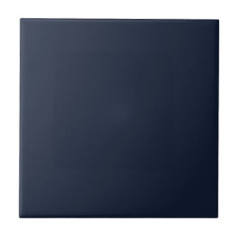 Azulejo Solid Midnight Blue | #121d34