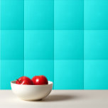 Azulejo Solid neon bright aqua<br><div class="desc">Solid neon bright aqua design.</div>