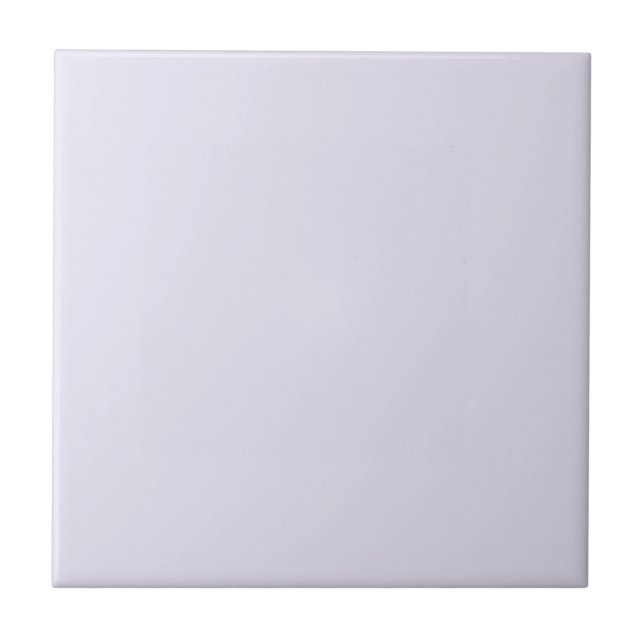 Azulejo Solid Pale Lavender Purple Tile (Frente)