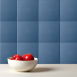 Azulejo Solid steel blue<br><div class="desc">Solid color steel blue design.</div>