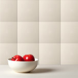 Azulejo Sólido beige de luz blanca antigua<br><div class="desc">Diseño beige de luz blanca y anticuada sólido.</div>