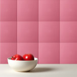 Azulejo Sólido color liso Bubblegg rosa<br><div class="desc">Color sólido liso diseño de color rosa Bubblegum.</div>